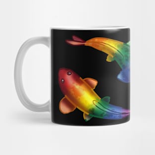 Rainbow Koi Fish Mug